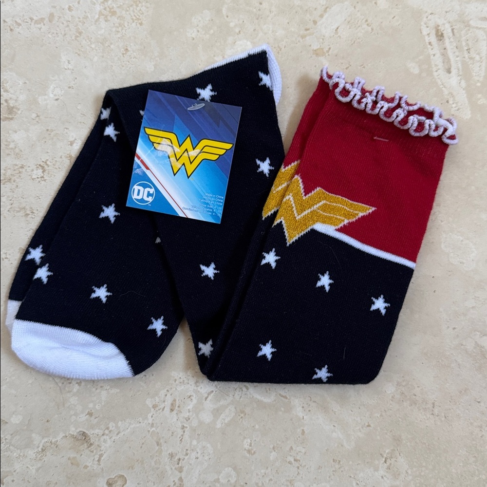Wonder Woman Knee Socks